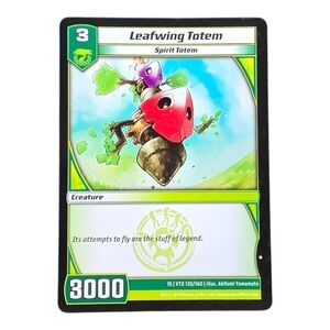 2014 Kaijudo Leafwing Totem Trading Card